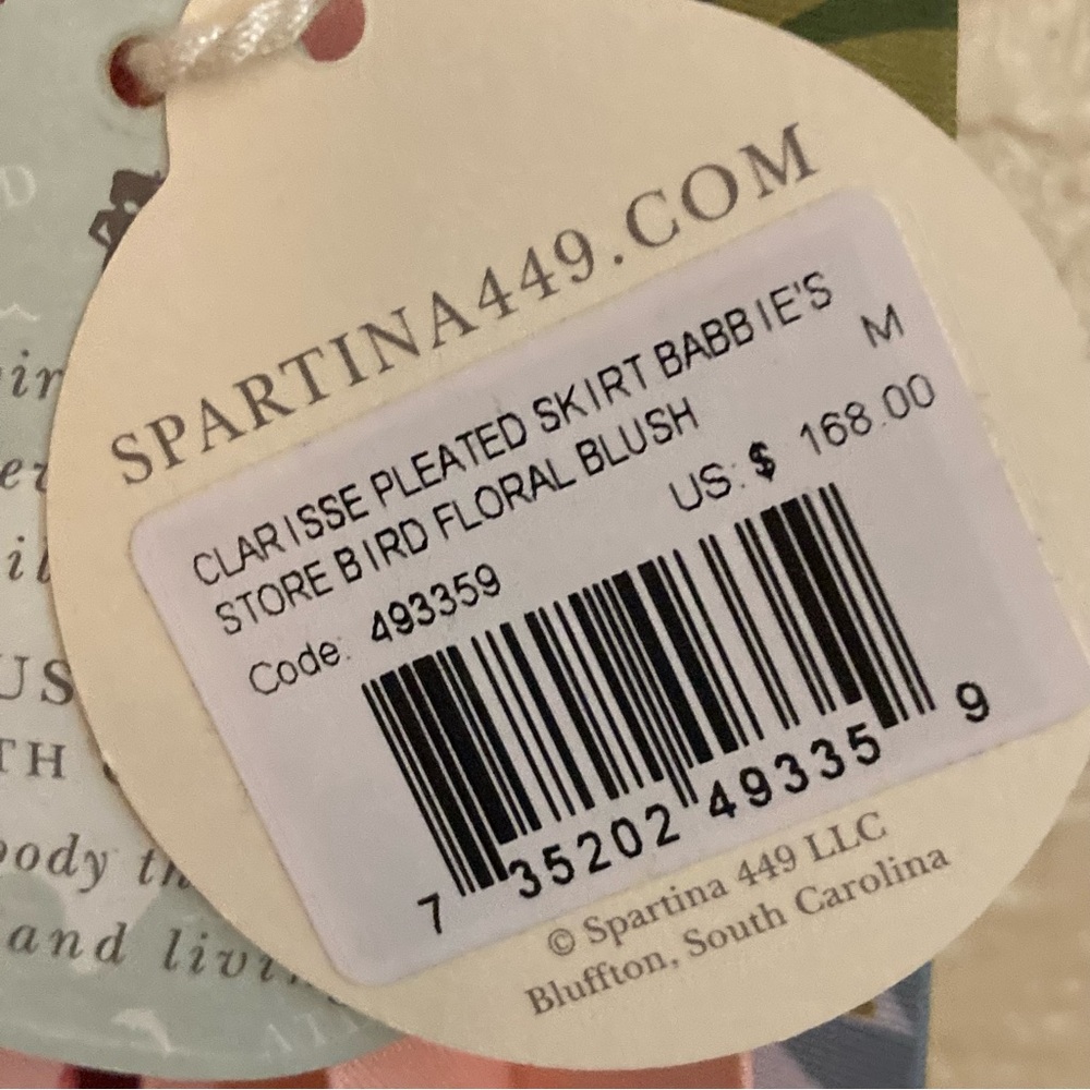 NWT Spartina 449 Pleated Clarisse Skirt! - Picture 7 of 11